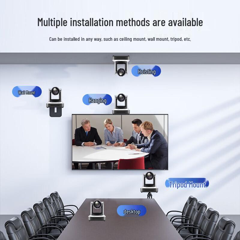 HD Video Conference & Live Broadcast PTZ Camera (CN version)