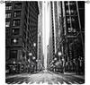 City Skyline Curtains Midnight Cityscape Purple Urban Starry Sky Printed Bedroom Living Room Window Drapes Curtain With Light Blocking Polyester