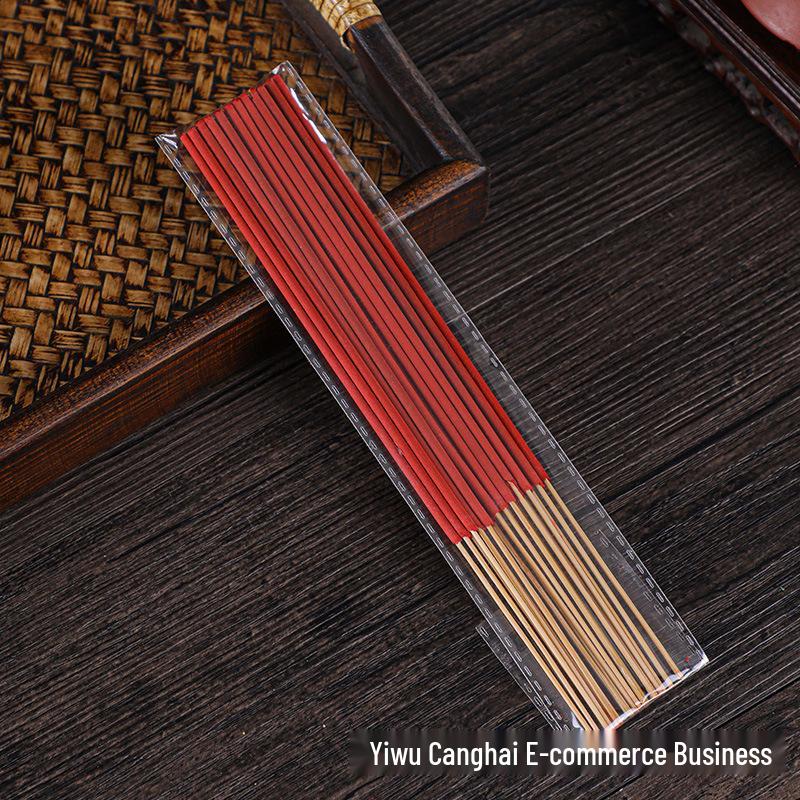 Incense Sticks & Alloy Lotus Holder Set: 20 Bamboo Sticks with Sandalwood Scent for Home Use