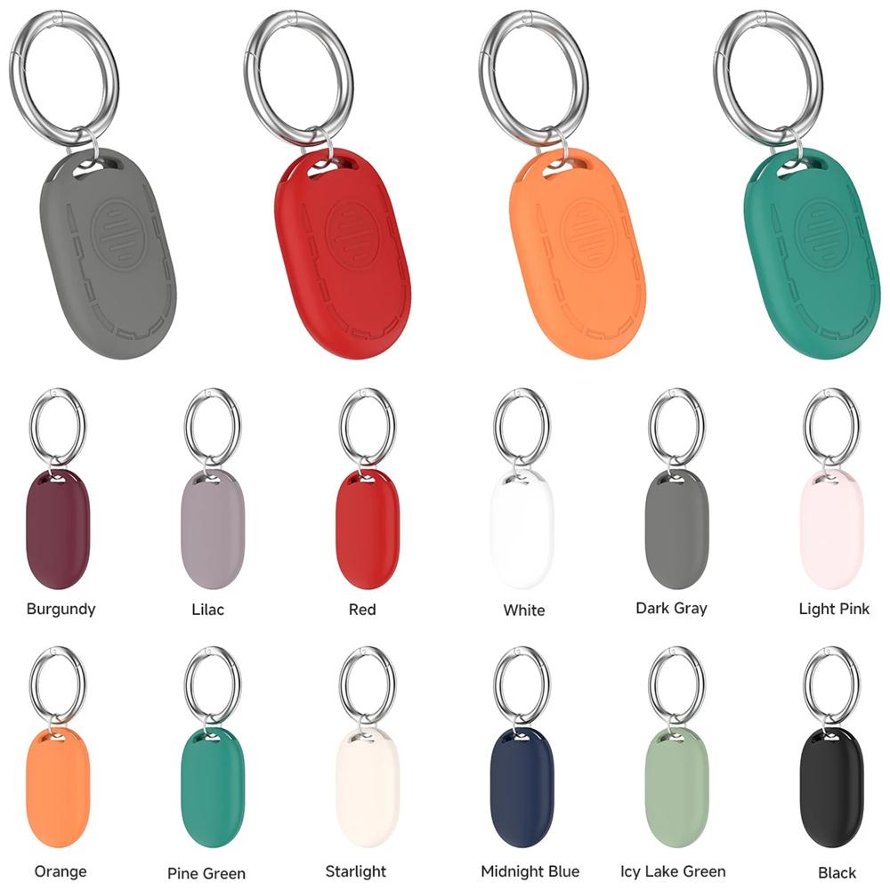Fashion Silicone Case 1Pcs For Xiaomi Tag BLE /Tag UWB Ultra Wideband Locator Anti-Lost Keychain Protector Accessories