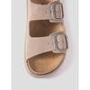 Scholl (Women) Cork Two-Strap Chunky Sole Sandals Yellowish Brown (Hh54K2C12B)