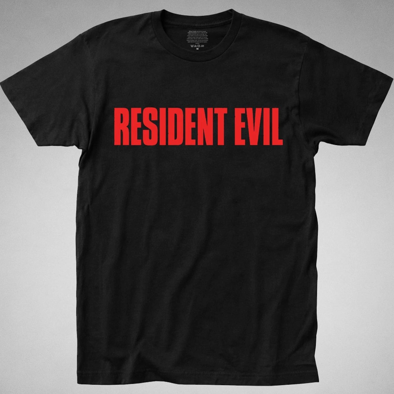 Resident Evil T-SHIRT logo sony playstation ps1 survival horror 90s zombie retro XXXXL