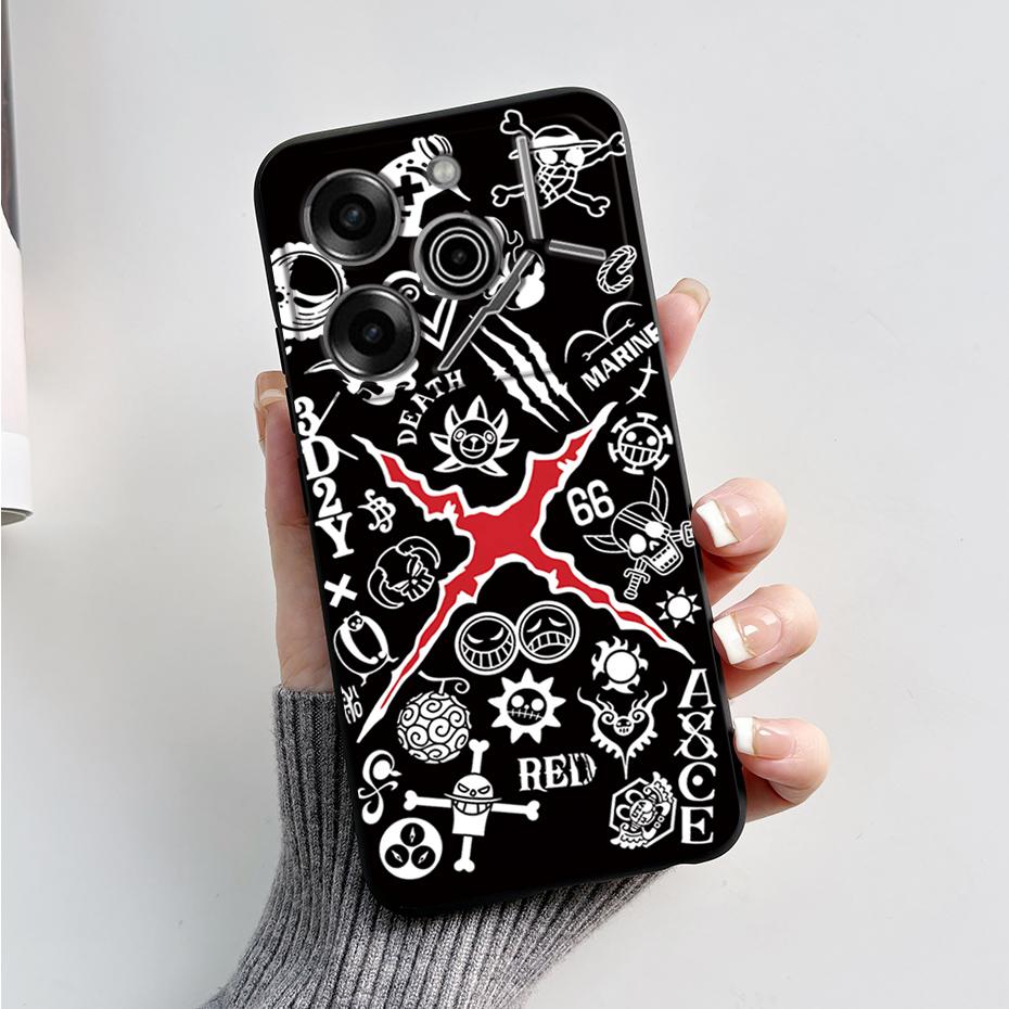 phone Case For Tecno Pova 6 Pro 5G Soft Silicone Back Cover For Tecno Pova 6 5G Case Cute Cartoon Protection Phone Cover Coque