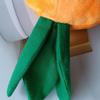 Puppy Chewing Toy Stuffed Bite-Resistant Puppy Chew Toy Plush Carrot For Bored Animals Small Large Breeds Indoor Outdoor Living