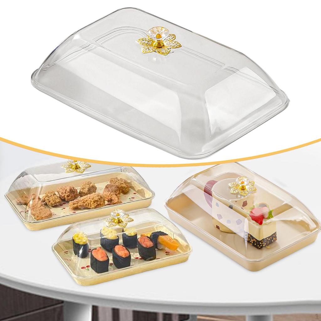 Cake Stand Cover Lightweight Protection Rectangular Food Net for Boards Cheese Donuts Outside