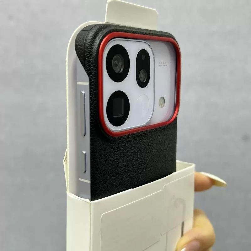 For OPPO Find X9s Pro Case Hard PU Leather For Magsafe Magnetic Shockproof Phone Protective Cover For Find X9s Pro Luxury Shell