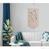 Beige Brooch Pin Display Holder Canvas Accessories Display Board Jewelry Storage Rack  Wall