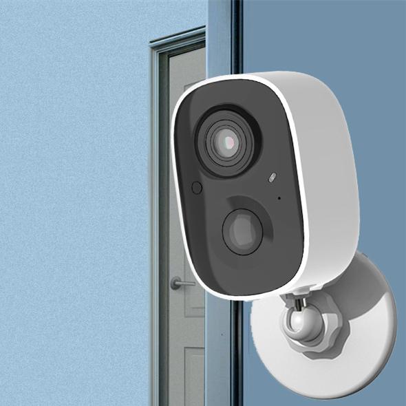 Wireless Indoor Security Cameras,HD 1080P Outdoor Motion Detection WiFi Home Camera with Siren, Spotlight, Color Night Vision, Double Way Talk