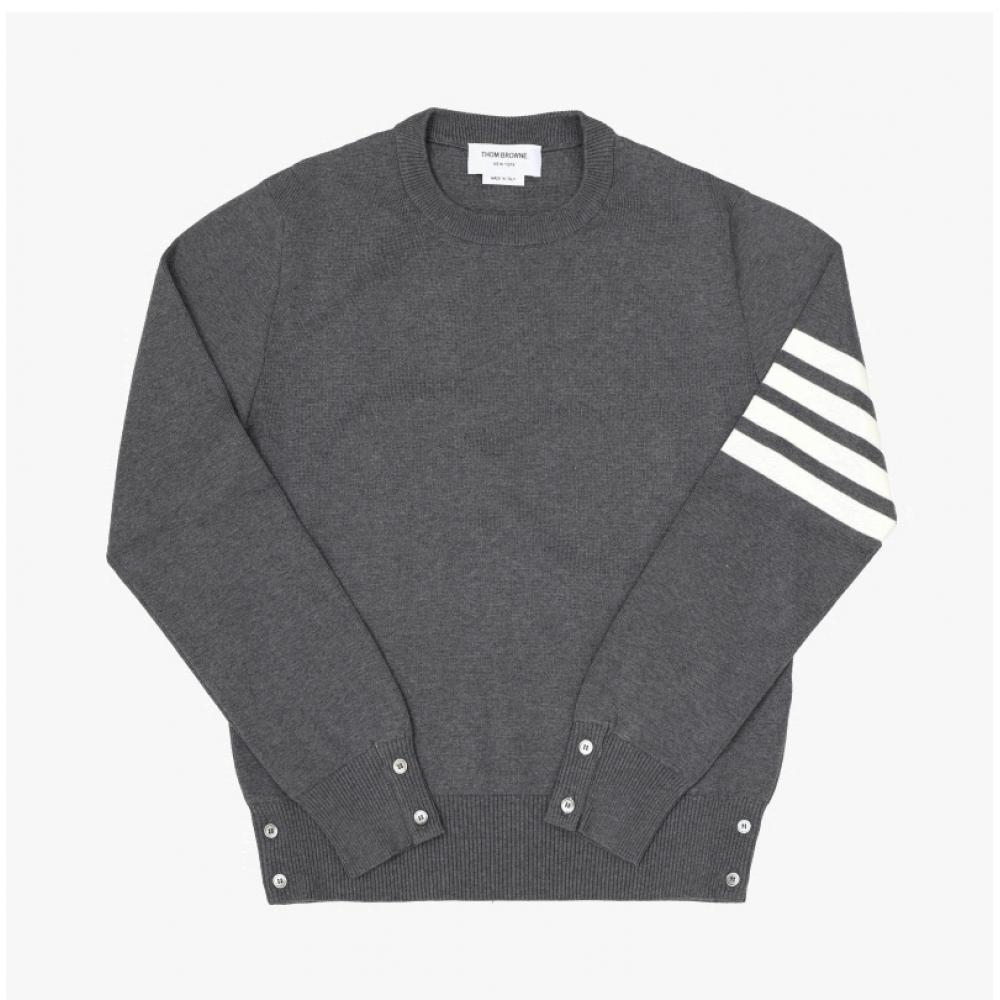 Thom Browne Men S Knit 4 Bar Stripe Mka202a 00219 035