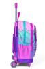 Coral High Kids Pembe Mor Milkshake Dondurma Desenli Üç Bölmeli Çekçekli Okul Sırt Çantası 23949