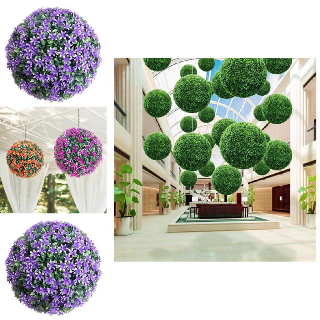 Künstliche grüne Pflanze Hängende Blumenkugel aus Kunststoffmaterial für Heimdekoration und Veranstaltungsnutzung
