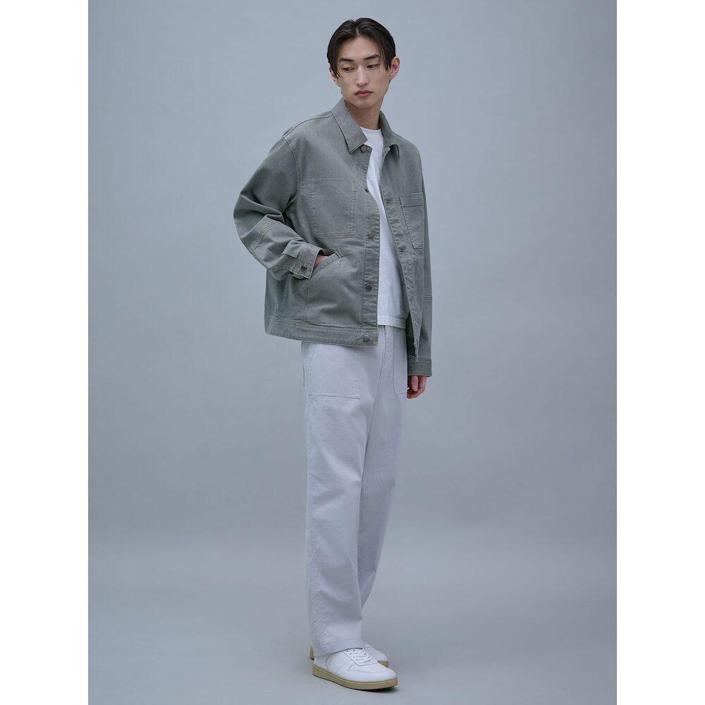 Shift.G Mallet Denim Trucker Jacket Gray