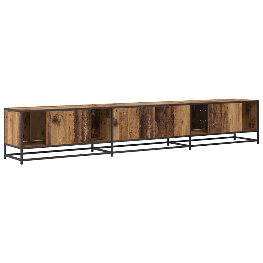 TV Units 2 pcs Reclaimed Wood 240 x 35 x 41 cm Wood Based Material