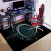 Mystical Lunar Phases Art Print Carpet Floor Mats Printing Christmas Gifts Fashion Art