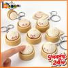 Xiaomi 1-20PCS Steamed Bun Squishy Keychain Soft Slow Rising Stress Relief Decompression Fidget Pendant for Adults Backpack