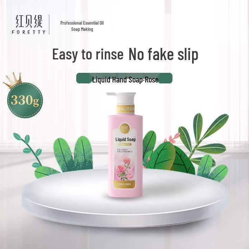 Foretty Rose Essential Oil Liquid Soap