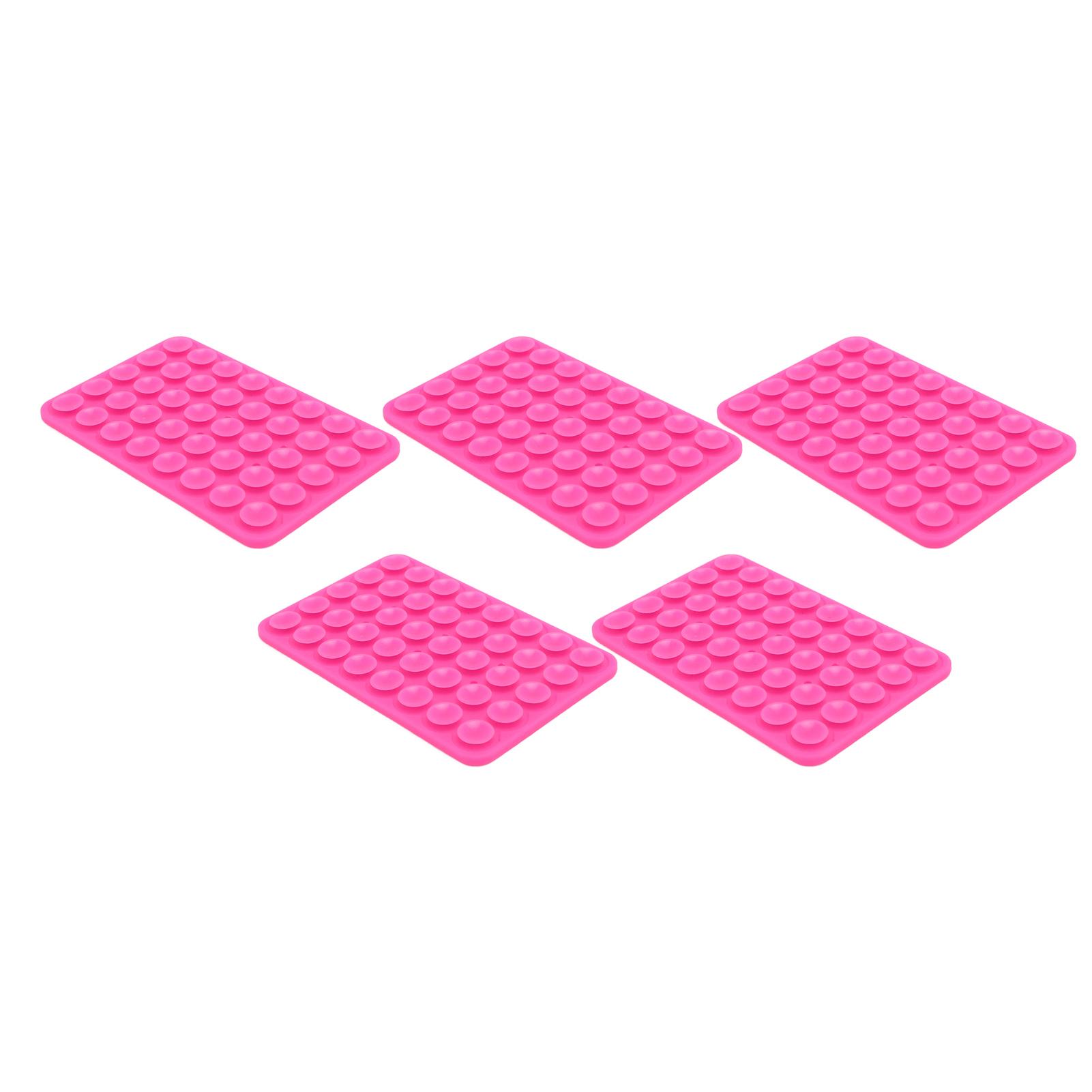 5Pcs Suction Phone Case Mount Hands   Silicone Double Sided Adhesive Phone Holder Accessory