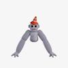 2026 New Scary Baboon Plush Toy Soft Stuffed Doll Horror Game Character Collectible Room Decoration Kids Easter Gift