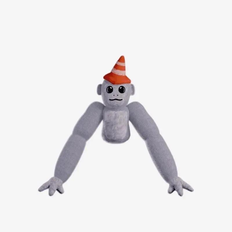 2026 New Scary Baboon Plush Toy Soft Stuffed Doll Horror Game Character Collectible Room Decoration Kids Easter Gift