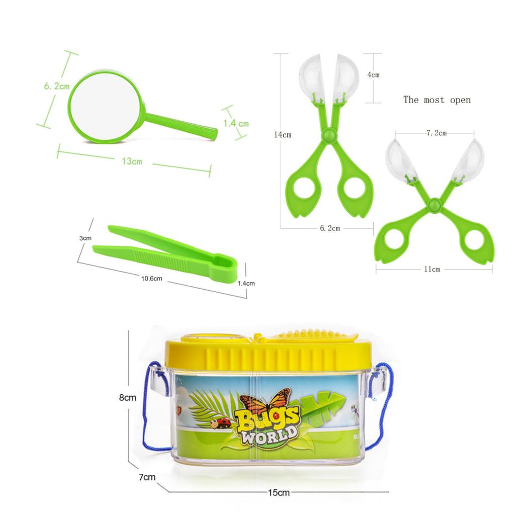 5 PCS Bug Catcher Kit, Educational Nature Exploration Toys Gift For Boys & Girls Christmas, Thanksgiving Gifts