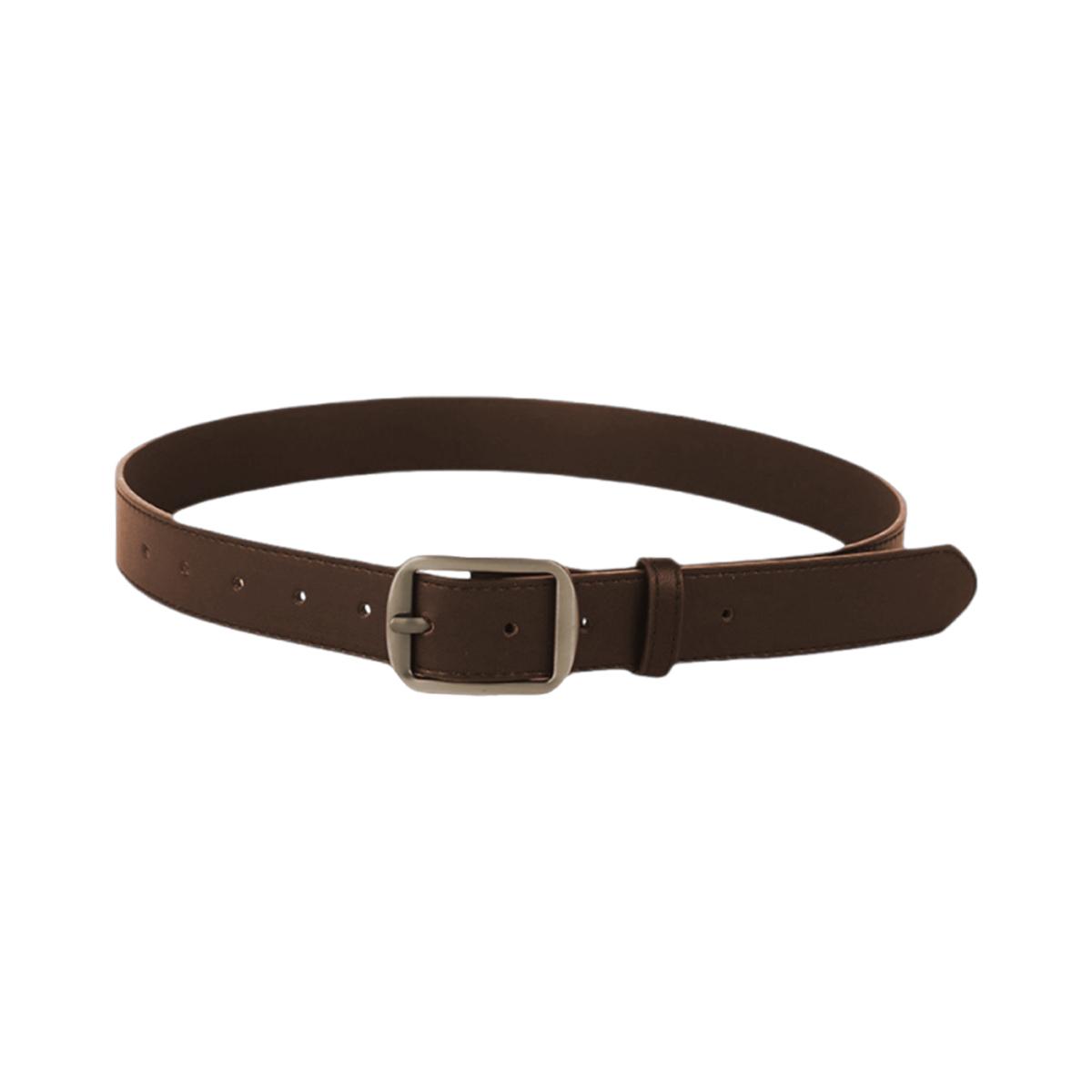 

Ремінь унісекс Yousheng у стилі ретро з декількома отворами, регульований дизайн, джинсовий ремінь у західному стилі, джинсовий ремінь, штучна шкіра, шортовий ремінь кавовий