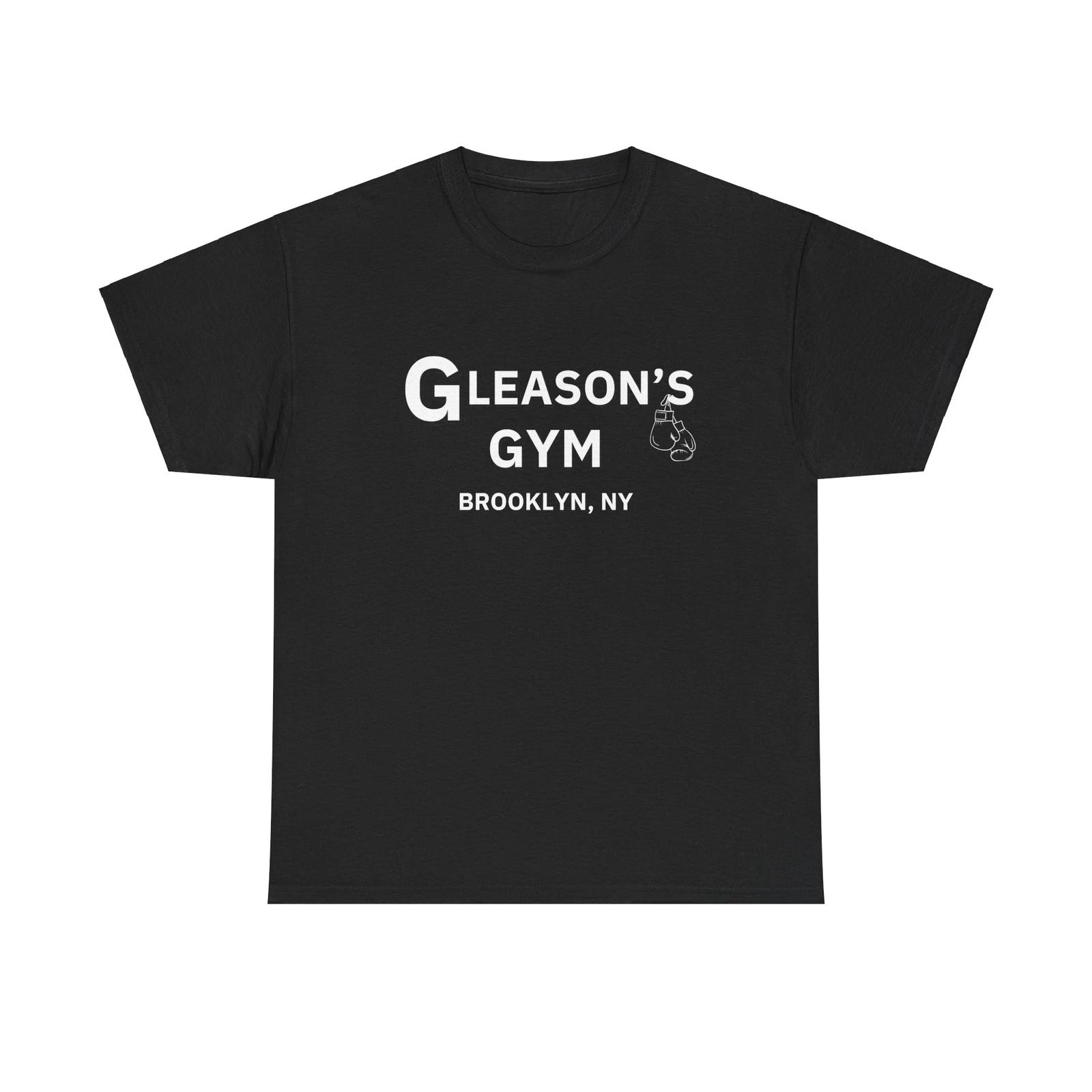 Gleason s Gym T shirt Brooklyn New York Unisex Cotton Shirt Boxing Gym Tee Shirt M