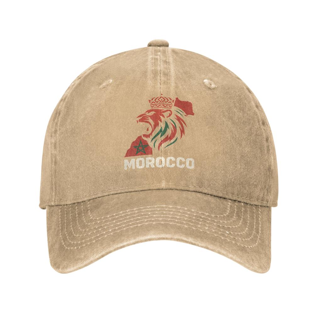 Morocco The Pride of a United Nation Sun Baseball Cap Unisex Hip Hop Hats Summer Y2k Retro Outdoor Sport Dropshipping Baseball Caps