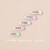 Children's Polka Dot & Star Hair Clips - Macaron Colors