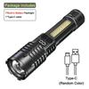 High Power LED Flashlight Built-in Battery Rechargeable LED Flashlights Tactical Torch Light Outdoor Camping Hiking Flashlights