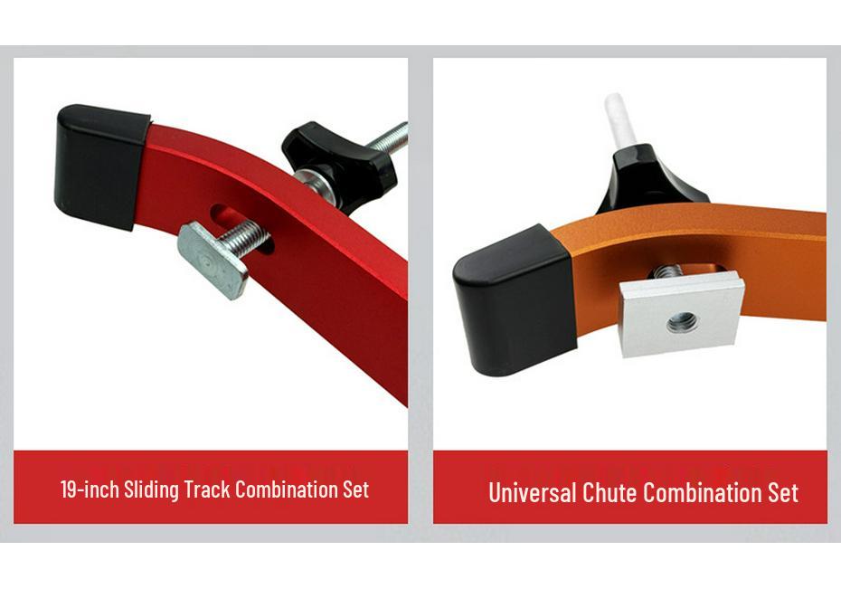 Aluminum Alloy M8 T-Slot Handle Pressure Plate Block Slider Accessories