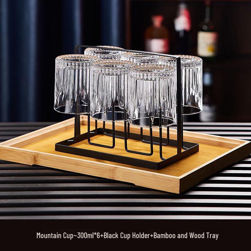 Chuangqi Mountain Design Whiskey Glasses Set