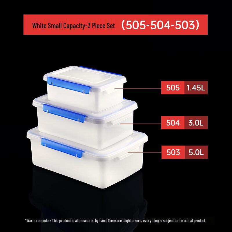 Yile PP Rectangular Refrigerated Food Storage Container Set