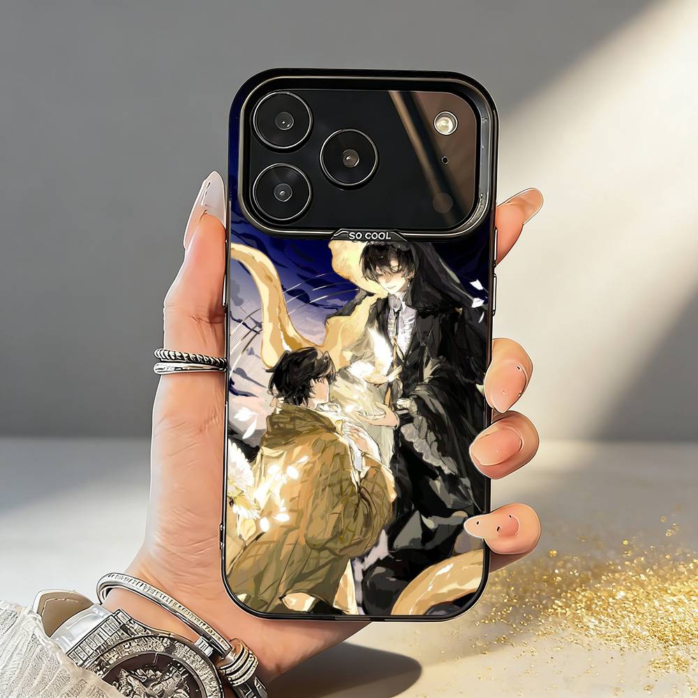 

Чехол для телефона с фан-артом «Владыка Тайн» для iPhone17 16 15 14 13 12 Pro Max Серый Черный Матовый Лазерный Металлик Аврора Funda iPhone14Pro