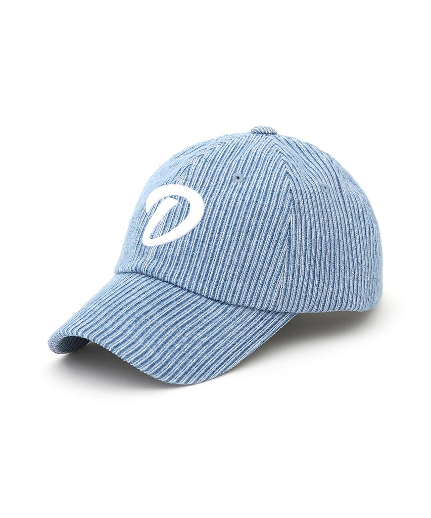 Donpogesmi D.F.M. D Cordu Stripe Blue Ball Cap