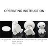 Car Auto Shaking Baymax Doll Head Action Figures Toy Collectible Ornament Decor