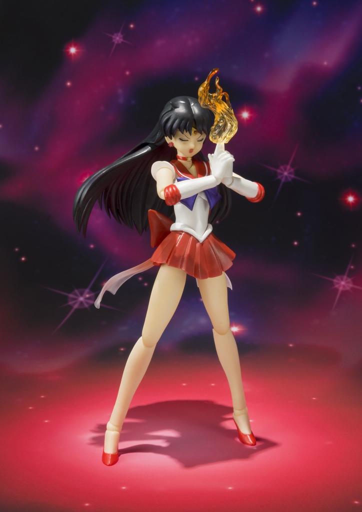 Bandai Tamashii Nations Super Sailor Mars Moon Super Action Figure S.H.Figuarts "Sailor S"