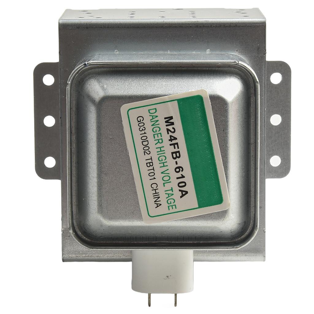 1pcs Microwave Oven Magnetron For Galanz Mcrowave Oven Parts, M24FB-610A Magnetron 2M219 2M253J 11.5cm×3.5cm Metal Silver Tools