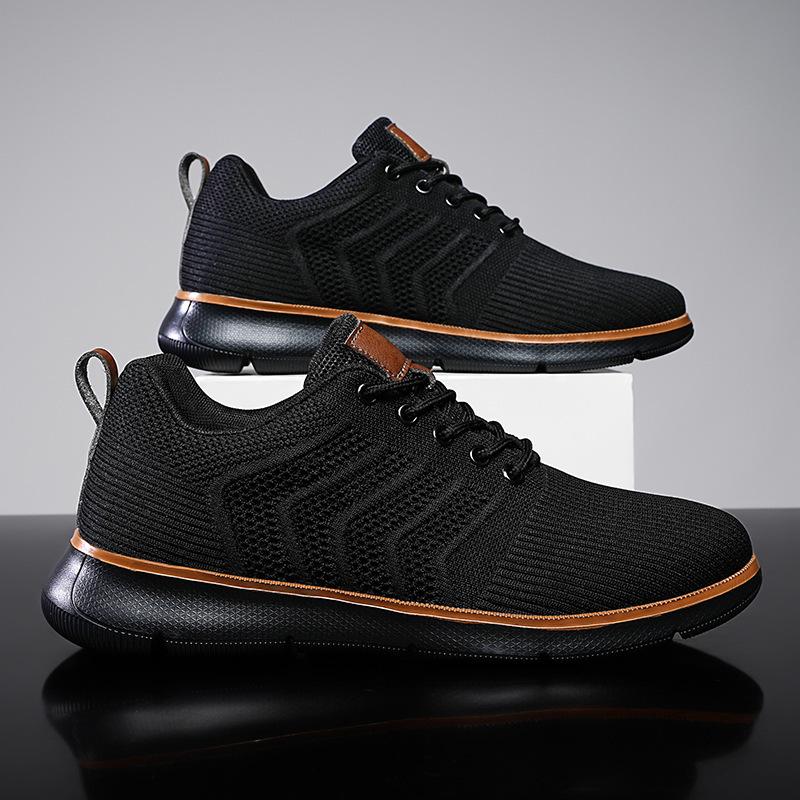

Sneakers Quality Casual Shoes Sneakers Outdoor Flying Weaving Large Size Casual 39 чёрный