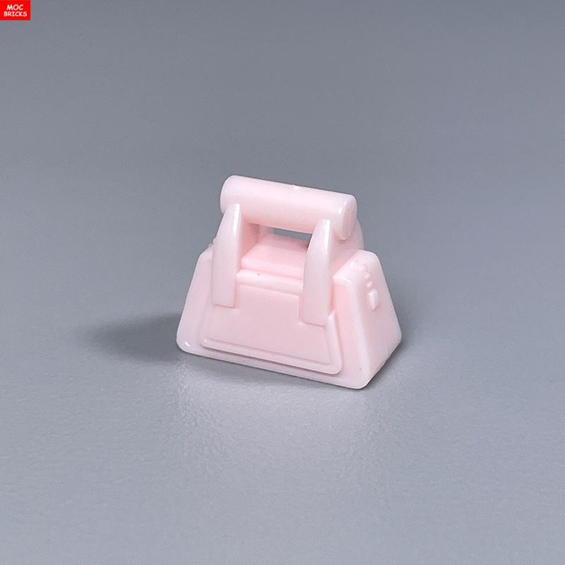 MOC Bricks Handbag Bag Backpack For Building Blocks Accessories 93091 Assembles Particles Children's Toys