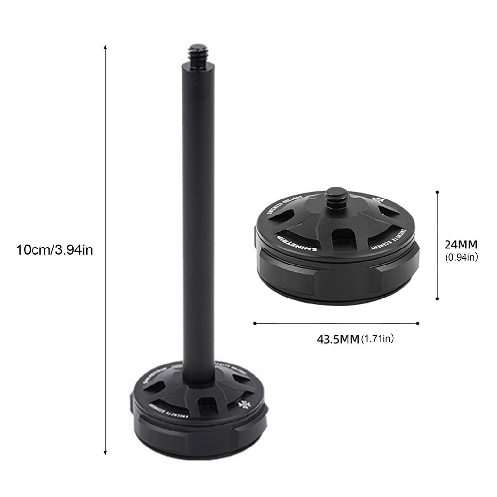 Variable Gas Tank Protective Lid Aluminum Alloy Flat Gas Canister Cover 1/4 Lamp Post Gas Cylinder Cover for Camping Hiking