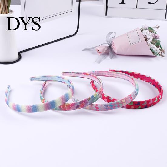 Kinder Haaraccessoire Meisjes Hoofdband met Gladde Tandkam Anti-slip Ontwerp Regenboog Kleurverloop Hartjes Sterren Decoratie Hoepel Anti-slip Hoofdband