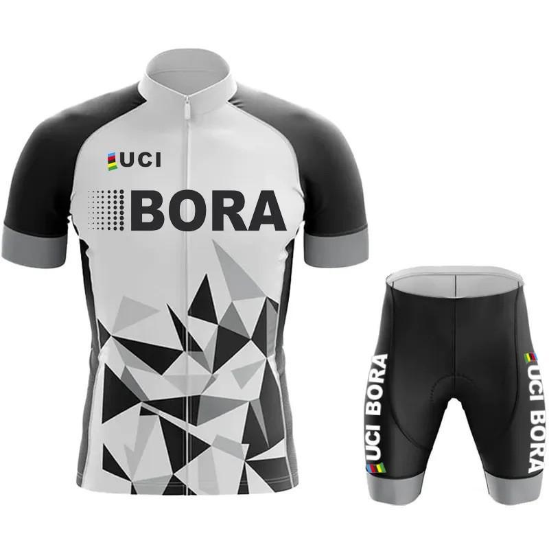 Cycling Suit Short Set Tour De Sleeve Mountain Bike Road Bicycle Clothes Men