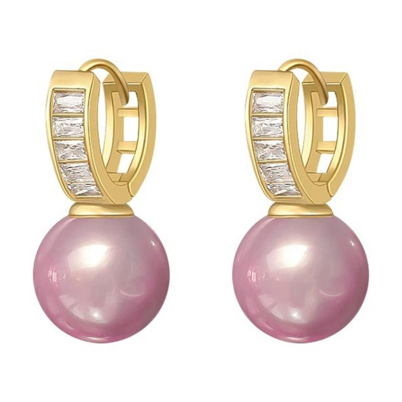 

Natural Freshwater Pearls Studs Earrings With Soft Luster and Sturdy Copper Materials for Everyday Wear or Special Event 1