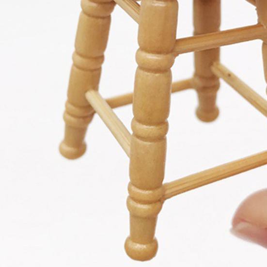 Miniature Stool Firm Beautiful Wooden Miniature Stool Birthday