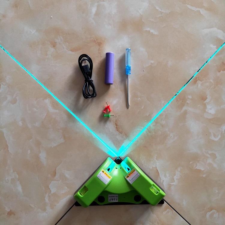 High Precision Infrared Multi-functional Laser Level 90° Right Angle Ruler