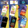 Capa de Telefone Hawaii Aloha Para iPhone 16 Pro Max 11 12 13 14 15 Pro Max Mini 16e 15 16 Plus XR Capa Shell