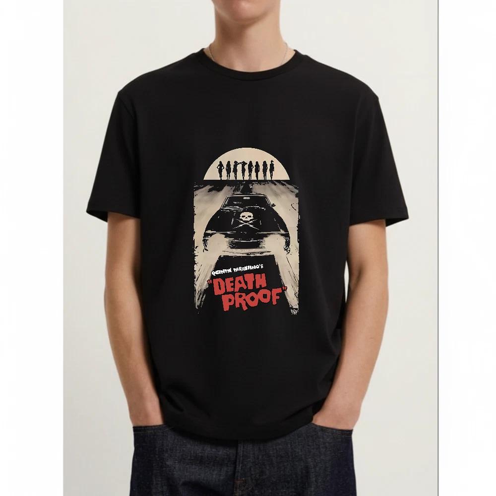 Death Proof Movie TShirt Black Full Size S5XL Quentin Tarantino Film S
