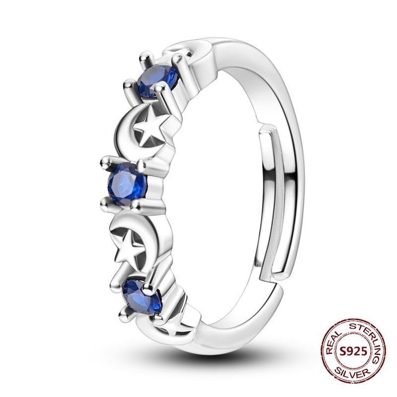 Blue Eyes Adjustable Ring Copper Authentic Elephant Turtle Lotus Infinity Love Open Rings Ideal For Women Wedding Jewellery