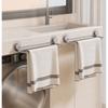 Punch Free Bathroom Storage Rack Carbon Steel Towel Shelf New Towel Holder  Washroom