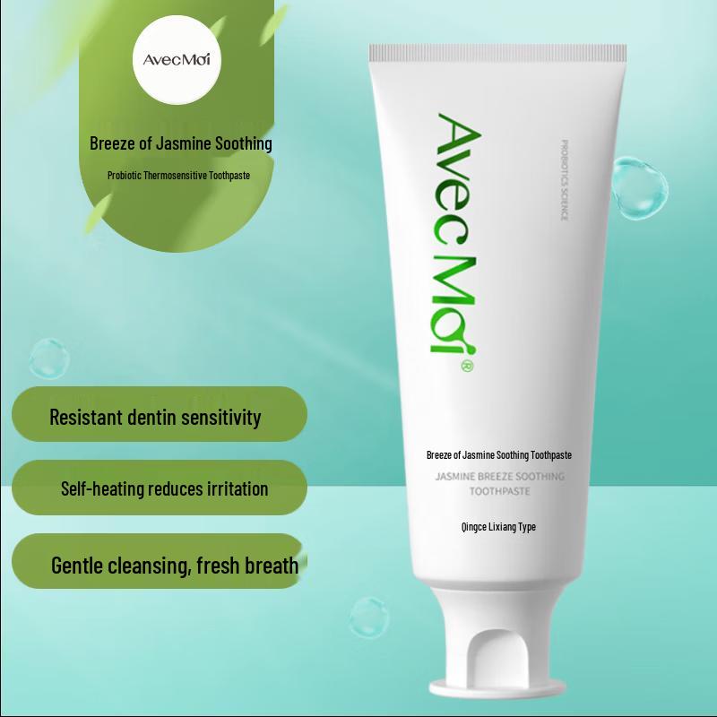 Avec Moi Breeze Jasmine Anti-Sensitive Probiotic Toothpaste